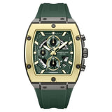Kenneth Cole Quartz Multifunction Green Dial Green Colour Silicone Strap Watch For Men kcwgo0067601mn - KRISHNA WATCH COMPANY