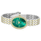 Kenneth Cole Quartz White Dial Two Toned Stainless Steel Strap Watch For Women kcwlg0068302ld