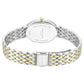 Kenneth Cole Quartz White Dial Two Toned Stainless Steel Strap Watch For Women kcwlg0068302ld