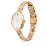 Daniel Wellington White Oval Dial Analogue Women's Watch - DW00100883K