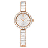Swarovski Matrix bangle watch Swiss Made, Crystal bracelet, White - 5677484