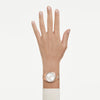 Swarovski Matrix date watch Swiss Made, Metal bracelet - 5734659