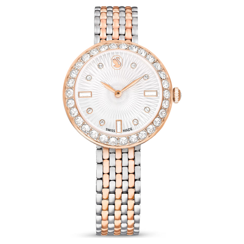 Swarovski Matrix tennis 7-link watch Swiss Made, Metal bracelet - 5672971