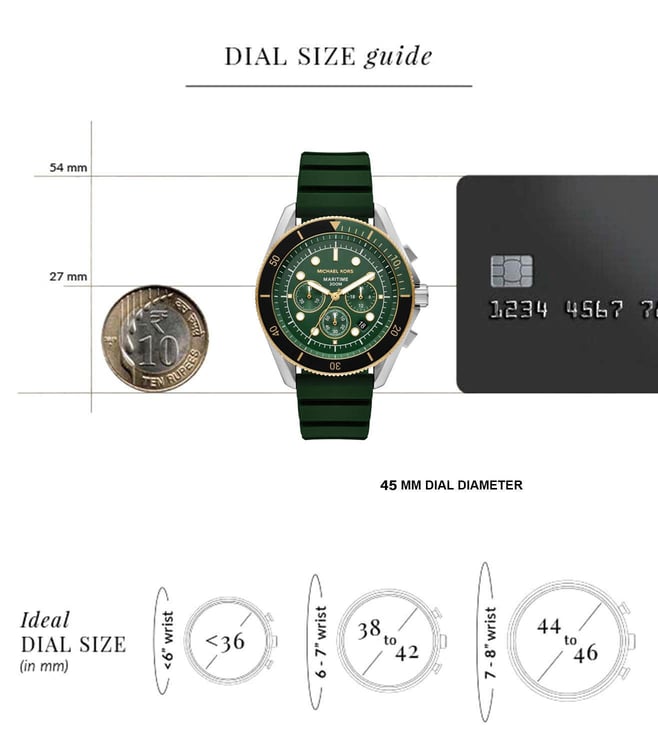 Michael Kors Maritime Quartz Chronograph Men 45 mm MK9214