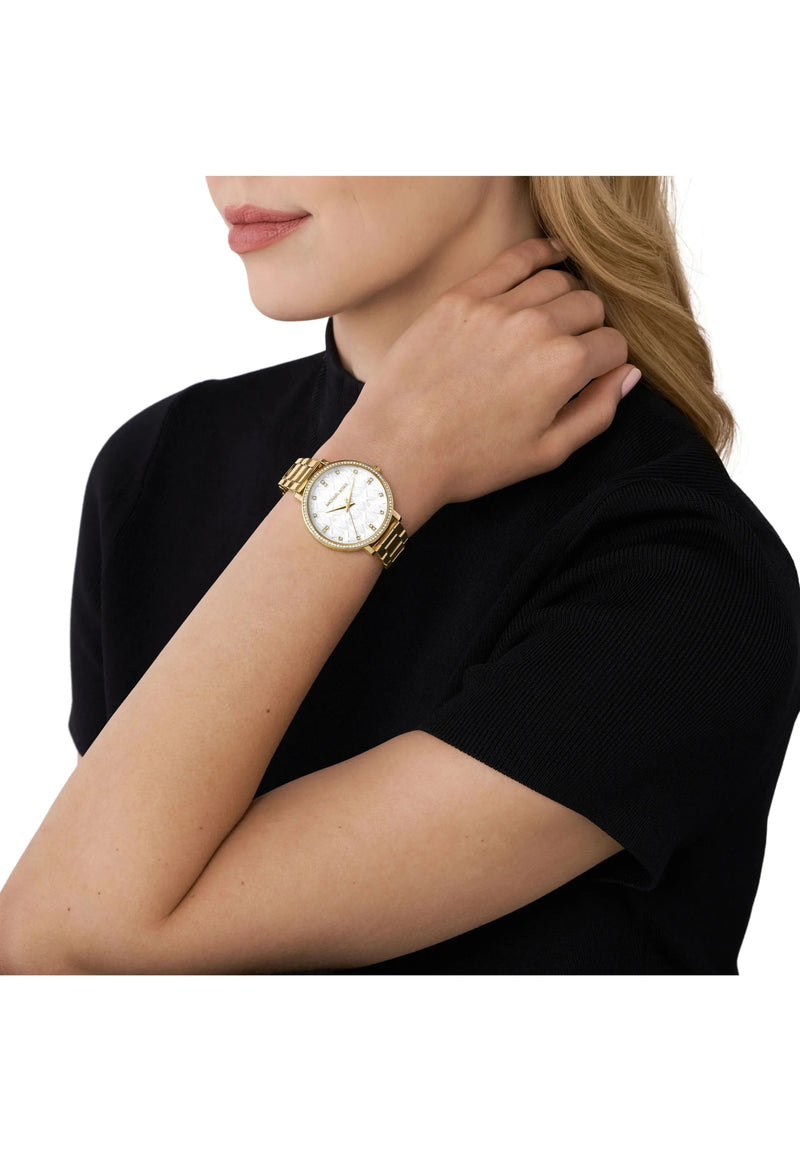 Michael Kors Pyper Three - Hand Stainless Steel Watch MK4919