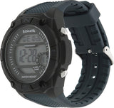 SF Digital Dial Black Plastic Strap Watch For Men 77033pp03