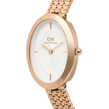 Daniel Wellington White Oval Dial Analogue Women's Watch - DW00100883K