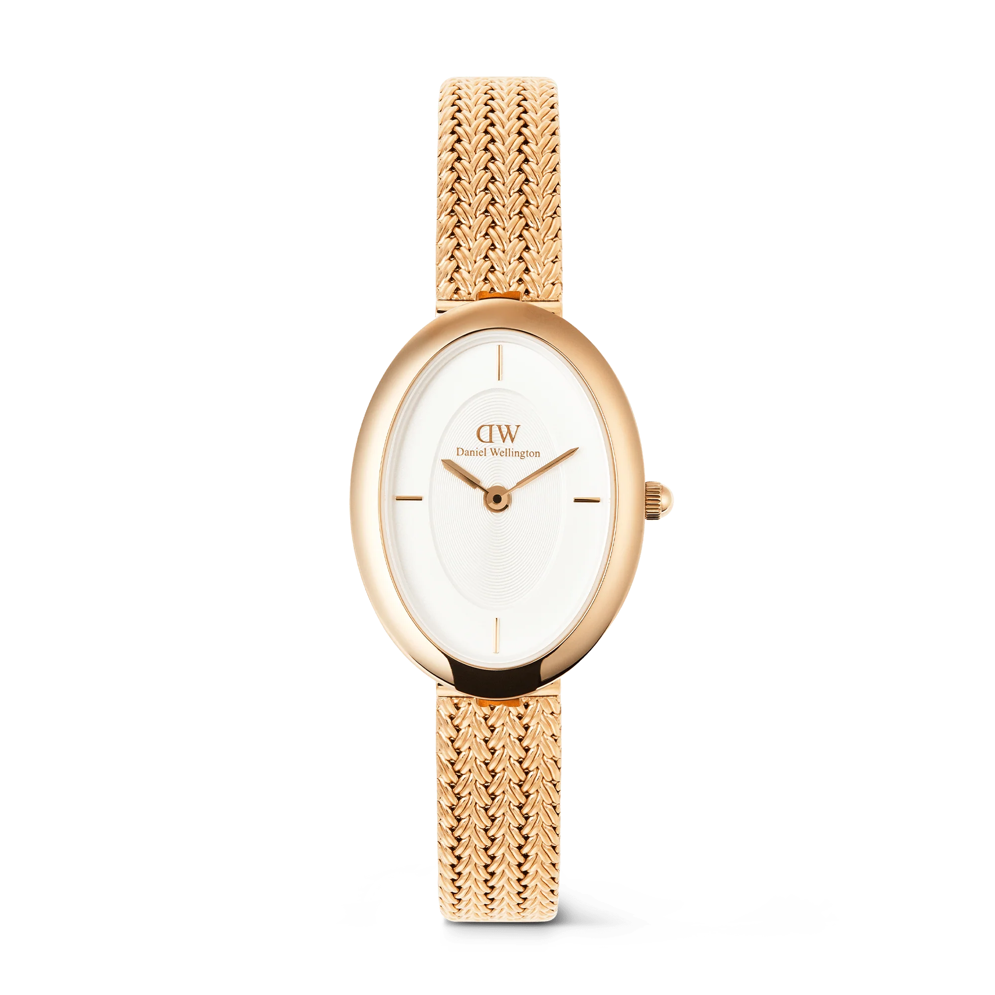Daniel Wellington White Oval Dial Analogue Women's Watch - DW00100883K