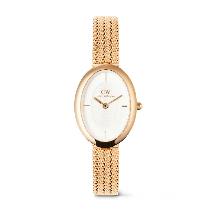 Daniel Wellington White Oval Dial Analogue Women's Watch - DW00100883K