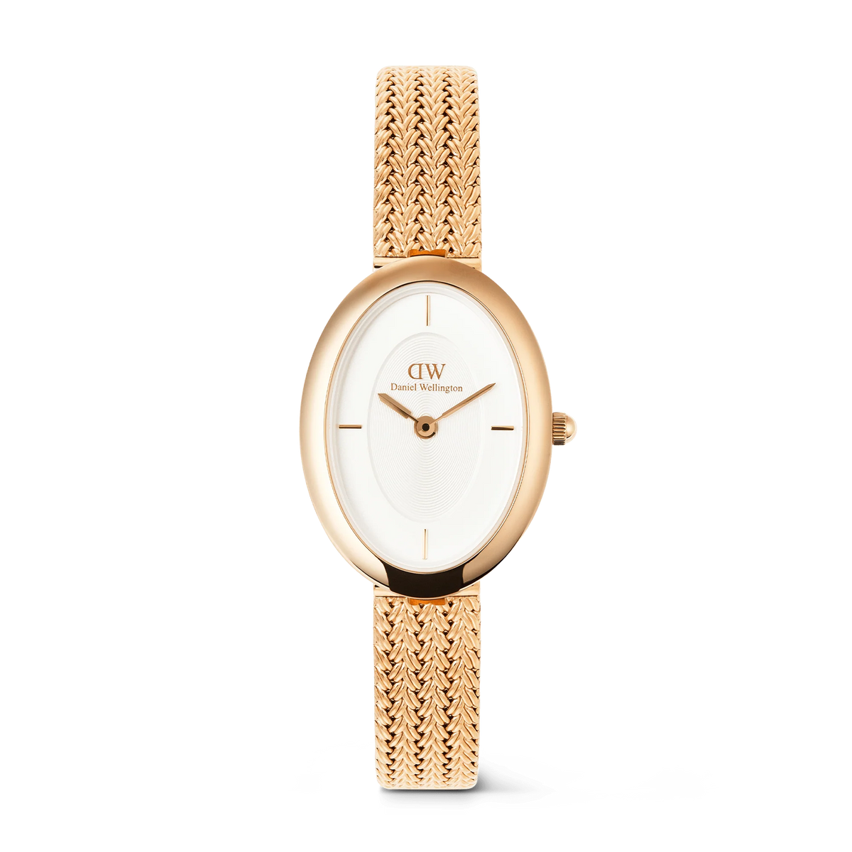 Daniel Wellington White Oval Dial Analogue Women's Watch - DW00100883K