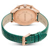 Swarovski Octea chrono watch Swiss Made, Leather strap - 5672931