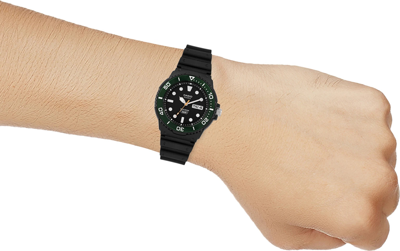 Casio Youth Analog Black Dial Men MRW230H-1E3VDF  - A2404