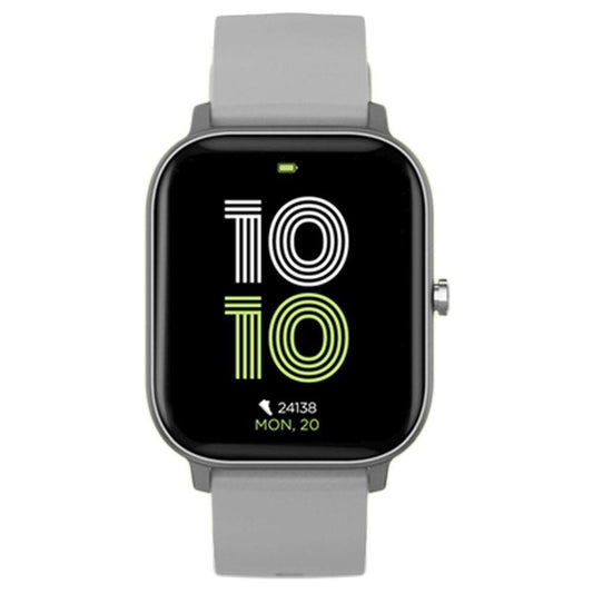 Pebble Prism 1.7"Display With Fitness & Outdoor Activity Black Smartwatch  (Grey Strap, Regular)