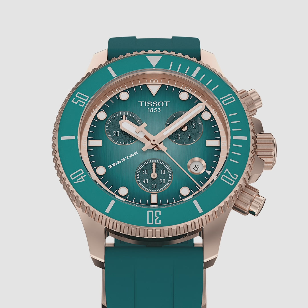 Tissot Seastar 1000 Quartz Chronograph Unisex Watch — T1202173704100