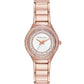Michael Kors Sylvia Three-Hand Rose Gold-Tone Watch MK4942