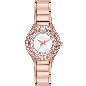 Michael Kors Sylvia Three-Hand Rose Gold-Tone Watch - MK4942 - KRISHNA WATCH COMPANY
