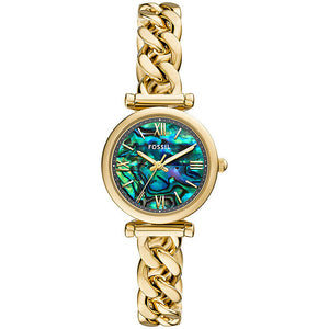 Fossil Carlie Three-Hand Stainless Steel Watch - ES5416 - KRISHNA WATCH COMPANY