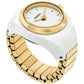 Fossil Quartz watch Fossil woman Watch Ring  ES5412