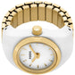 Fossil Quartz watch Fossil woman Watch Ring  ES5412
