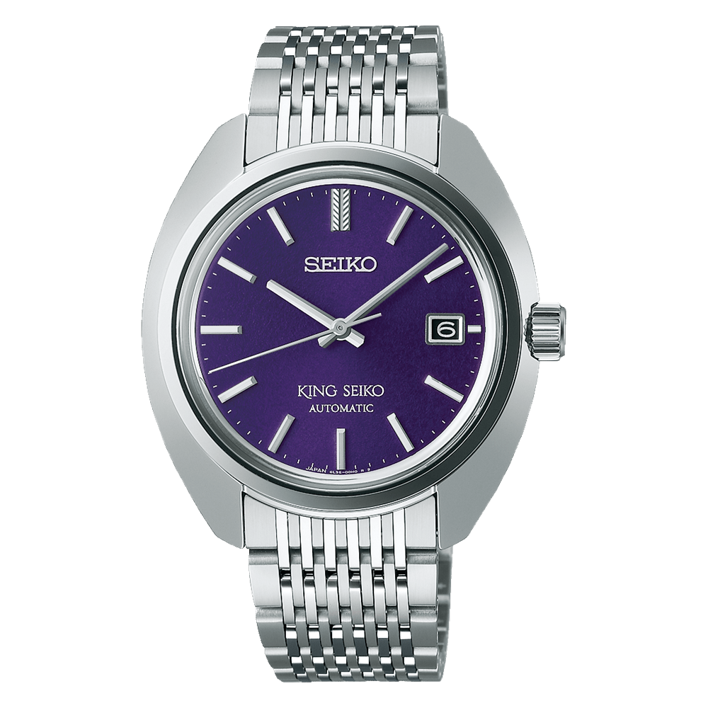Seiko King Seiko ‘Forest Purple’ 6L 1969 Re-Interpretation - SJE111J1 - KRISHNA WATCH COMPANY