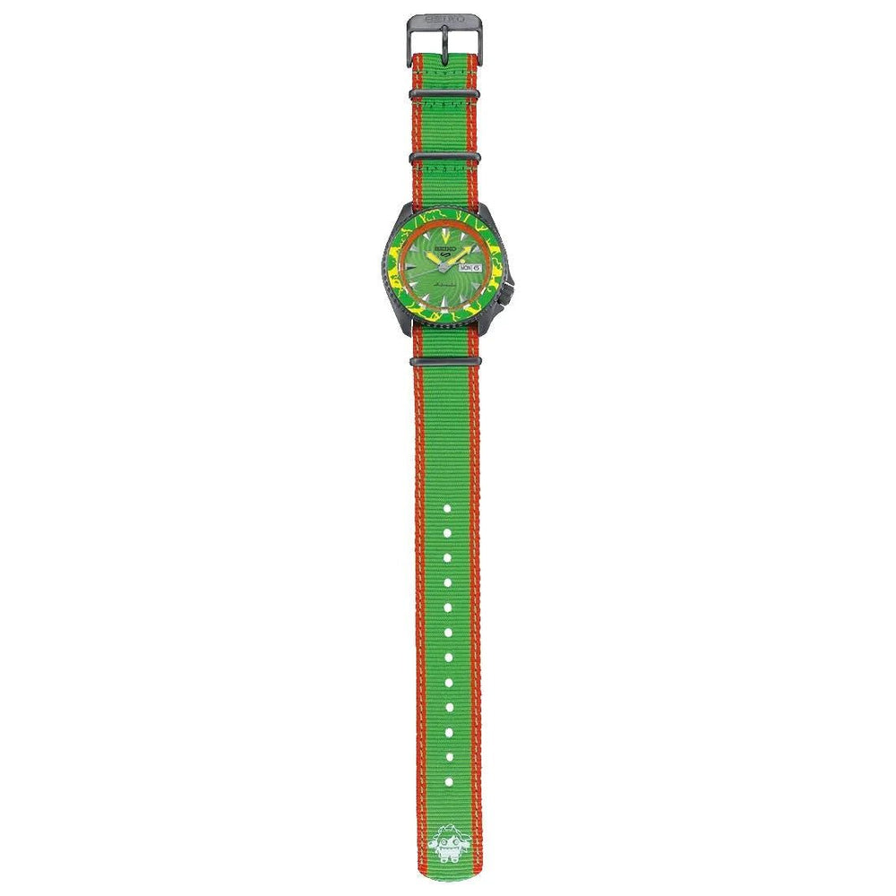 Seiko Leather Analog Green Dial Men Watch SRPF23K1 - KRISHNA WATCH COMPANY