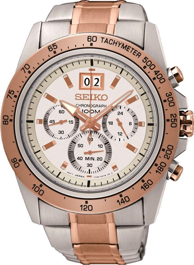 SEIKO Big Calendar Chronograph SPC234P1