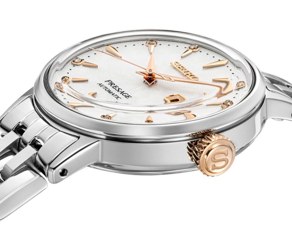 Seiko Presage Cocktail Time ‘Clover Club’ Diamond Twist - SRE009J1 - KRISHNA WATCH COMPANY