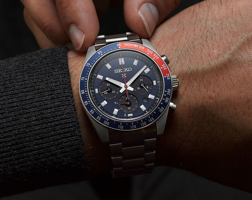 Seiko Prospex Speedtimer Go Large Solar Chronograph - SSC913P1 - KRISHNA WATCH COMPANY