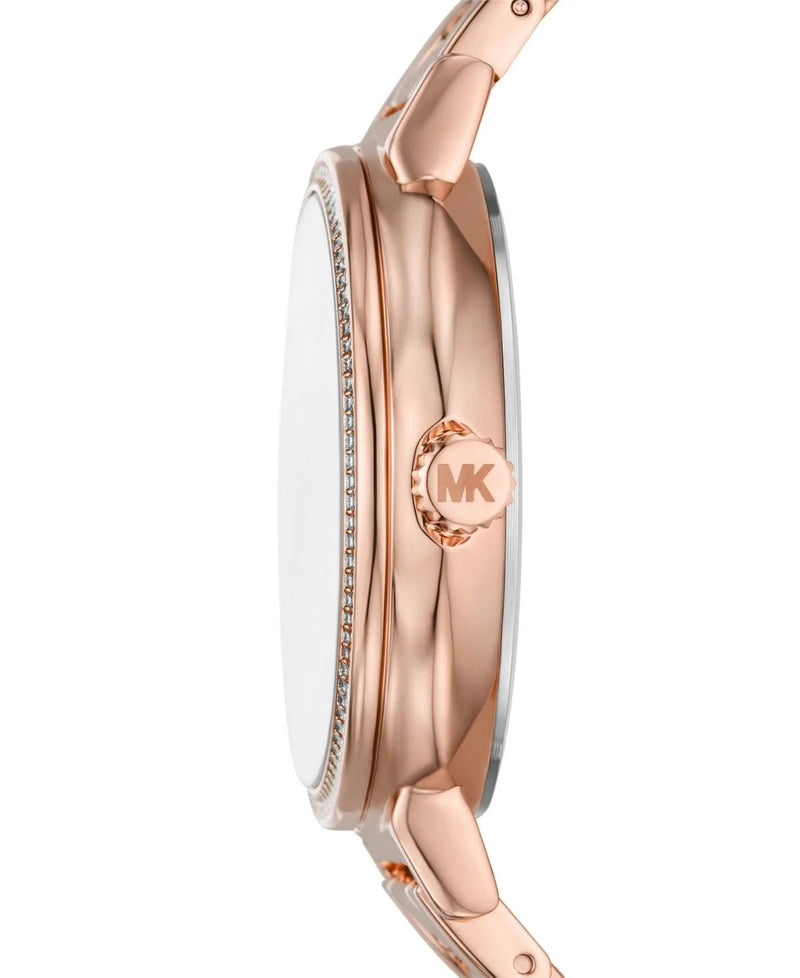 Michael Kors | Sofie Three-Hand Rose Gold-Tone St Steel Watch MKO1052 - KRISHNA WATCH COMPANY