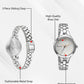 Sonata Workwear White Dial Women Watch 8151sm05