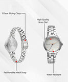 Sonata Workwear White Dial Women Watch - 8151SM05 - KRISHNA WATCH COMPANY