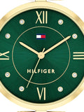 TOMMY HILFIGER Green Dial Watch for Women TH1782711 - KRISHNA WATCH COMPANY