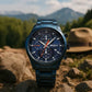 Titan Octane Primal Quartz Chronograph Watch For Men 90086km08