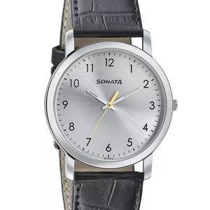 Sonata Quartz Analog Silver Dial Watch for Men nr99701sl02 / 99701sl02 - KRISHNA WATCH COMPANY