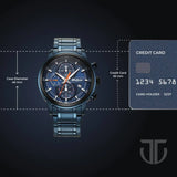 Titan Octane Primal Quartz Chronograph Watch For Men - 90086KM08 - KRISHNA WATCH COMPANY