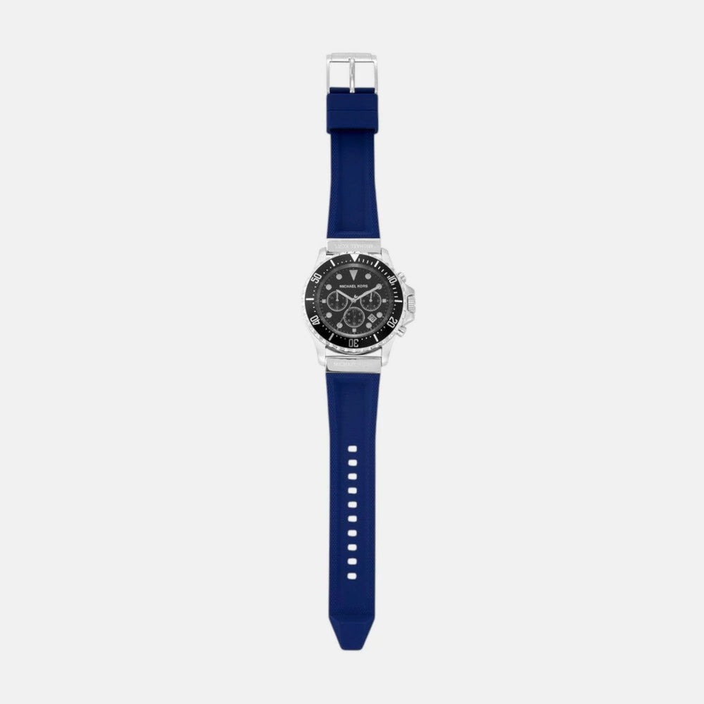Michael Kors Everest Men Quart Silicone Watch MKO1160 - KRISHNA WATCH COMPANY