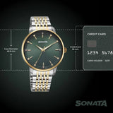 Sonata Eternia Quartz Analog Watch For Men - 77156BM02