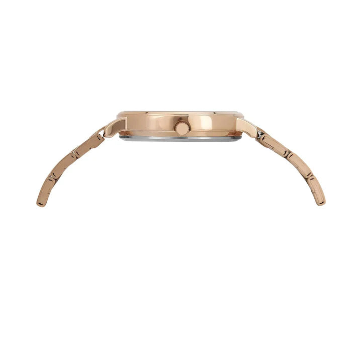 Timex Women Pink Round Analog Brass Dial Watch TWEL15807