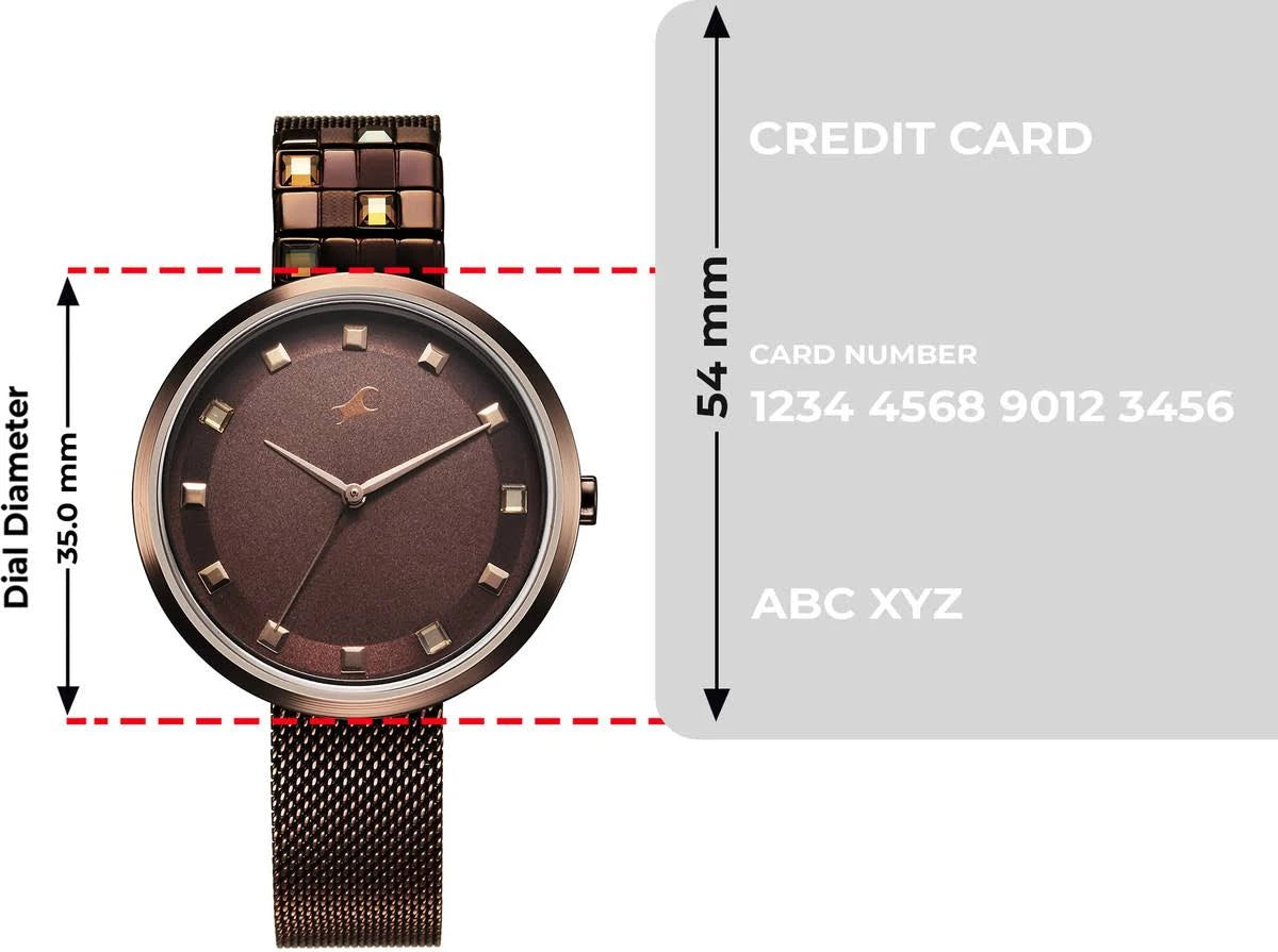 Fastrack Fleek Watch for Girls 6300qm01