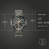 Titan Octane Primal Quartz Chronograph Watch For Men - 90086QM01 - KRISHNA WATCH COMPANY