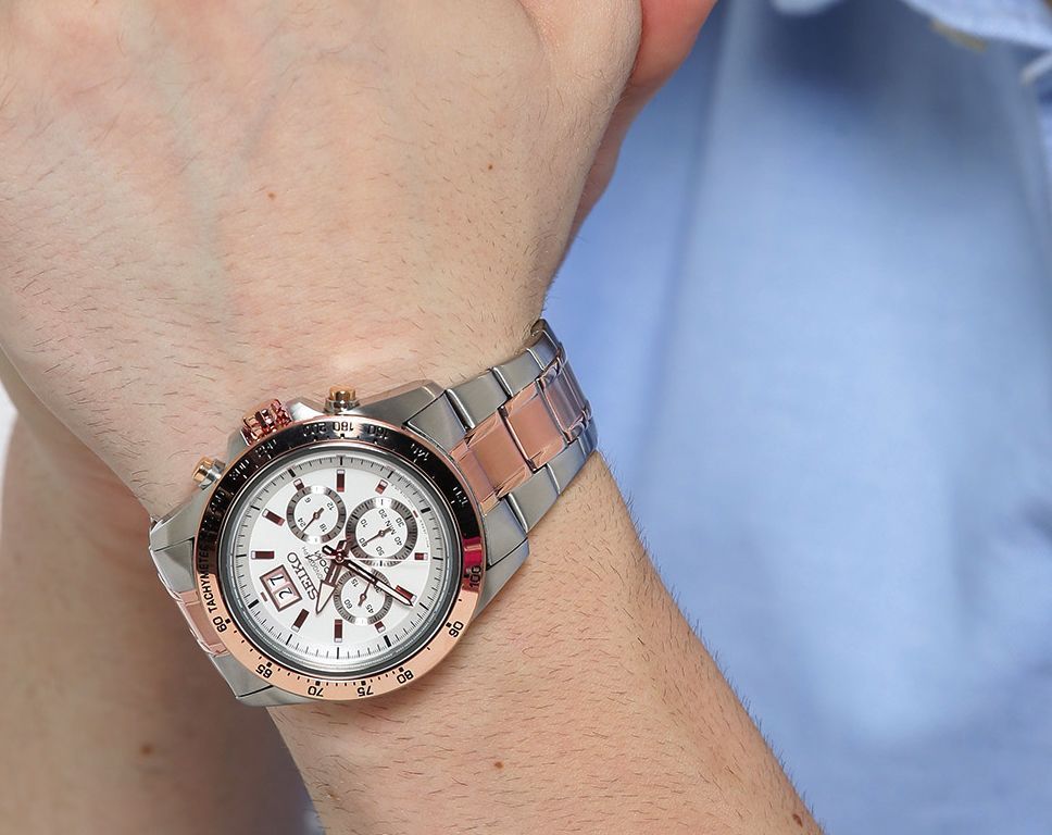 SEIKO Big Calendar Chronograph SPC234P1