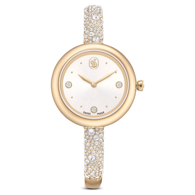Swarovski Sublima bangle watch Swiss Made, Metal bracelet - 5734635