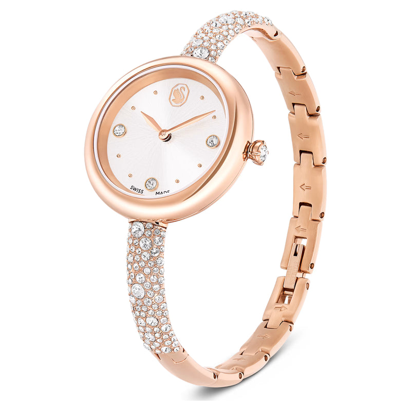 Swarovski Sublima bangle watch Swiss Made, Metal bracelet - 5734633