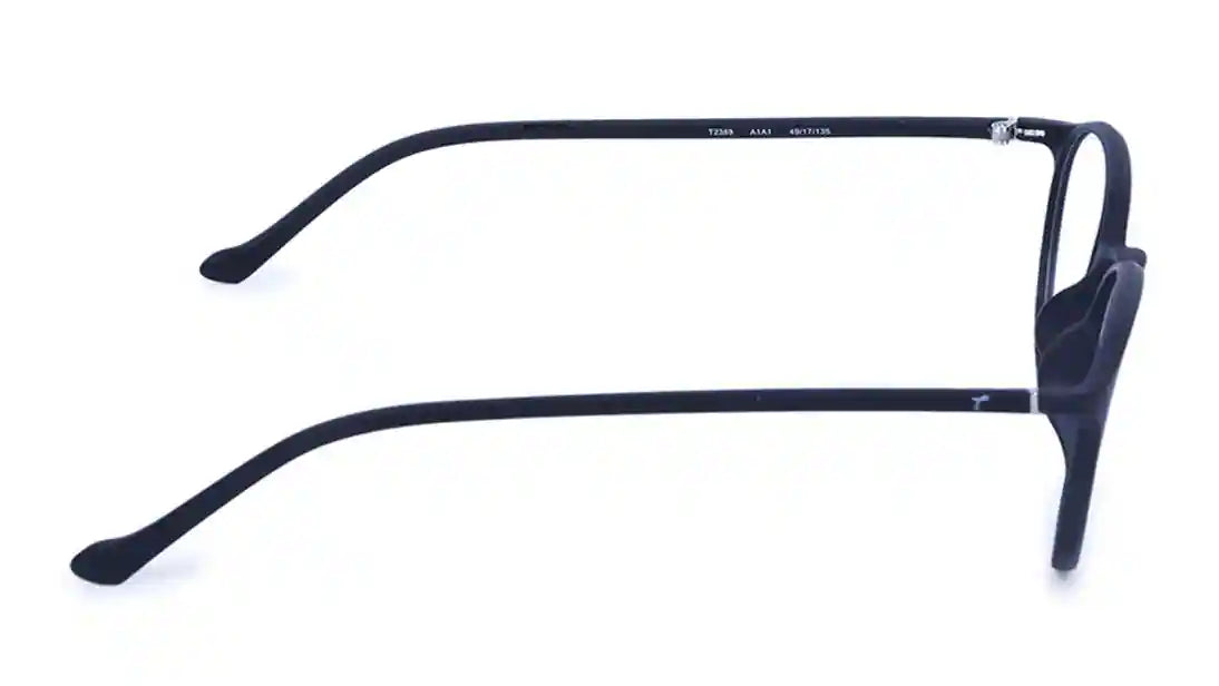 TITAN Black Round Rimmed Eyeglasses T2389A1A1
