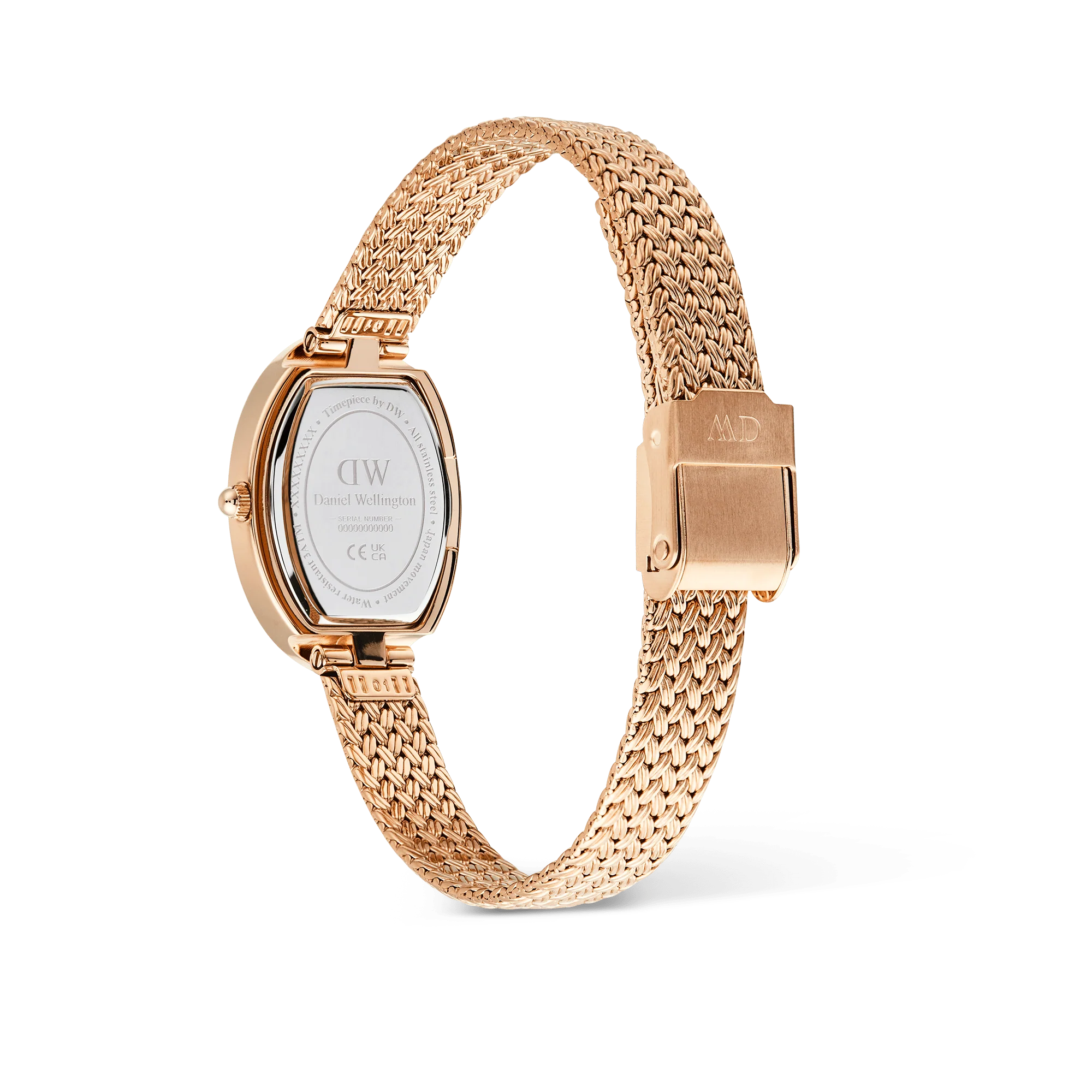 Daniel Wellington White Oval Dial Analogue Women's Watch - DW00100883K
