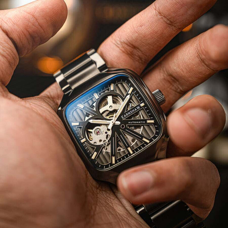 EARNSHAW Paxton Skeleton Automatic Watch for Men ES-8294-99