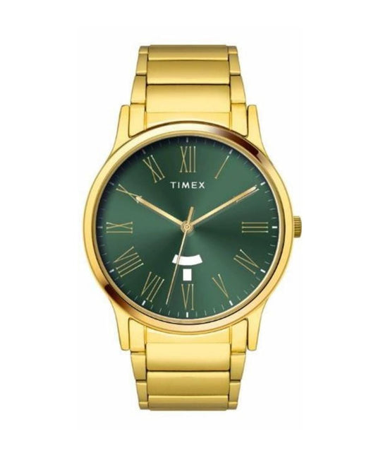 Timex Full Roman Green Dial Astrological Men's Watch TW000R469