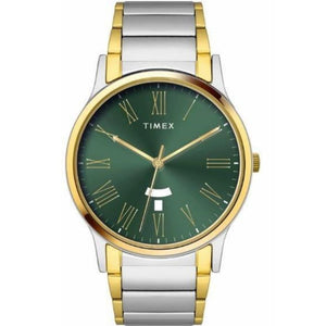 Timex Full Roman Green Dial Astrological Men's Watch - TW000R470 - KRISHNA WATCH COMPANY