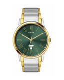 Timex Full Roman Green Dial Astrological Men's Watch TW000R470