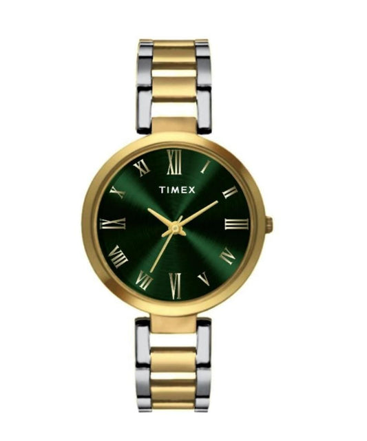 Timex Green Dial with Roman Numbers Women's Astrological Watch - TW000X274